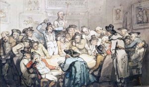 Thomas Rowlandson tekende gokwereld van London