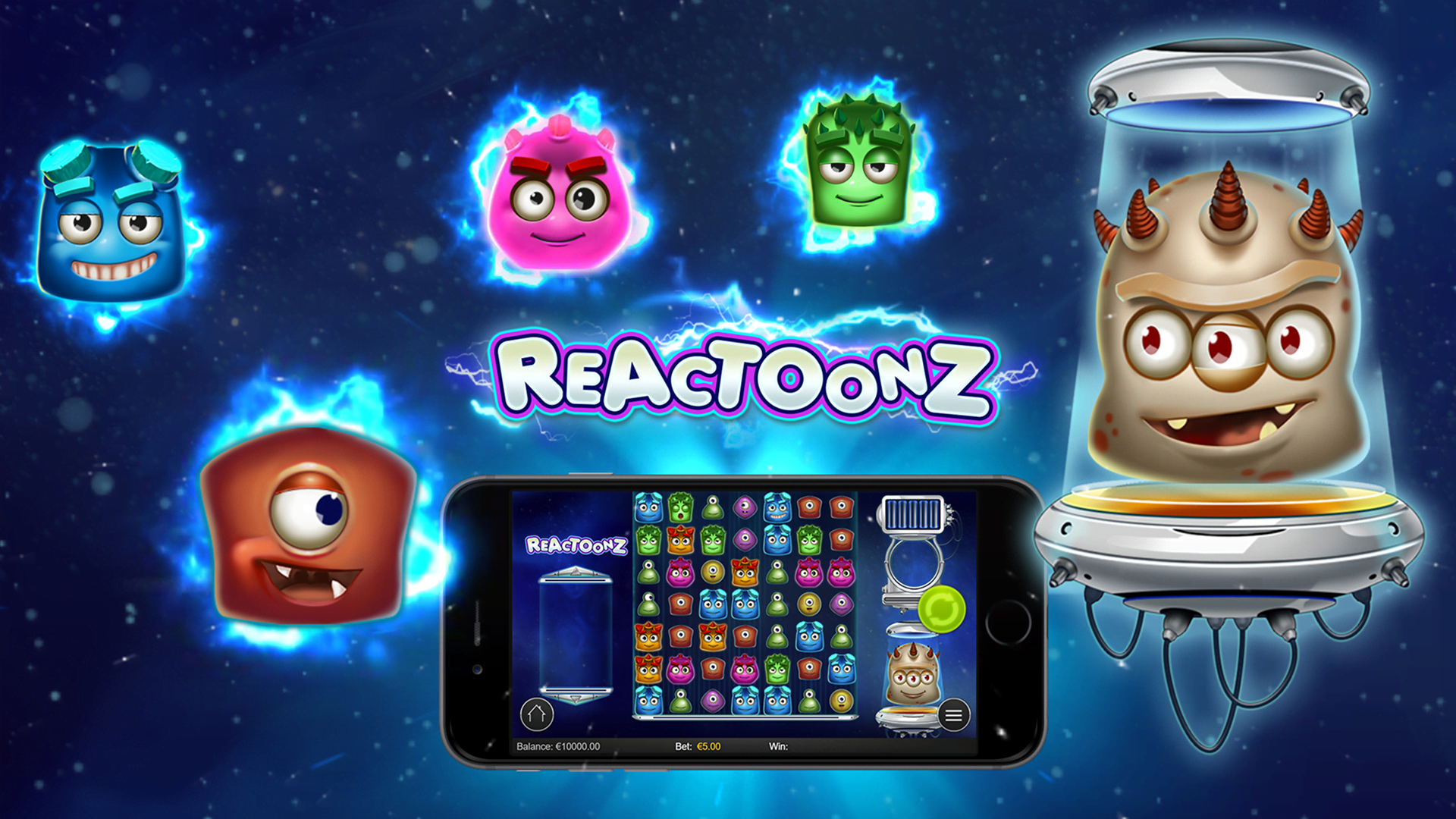 Reactoonz afbeelding desktop