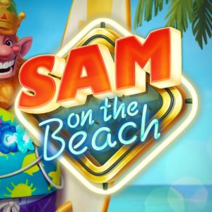 sam on the beach logo
