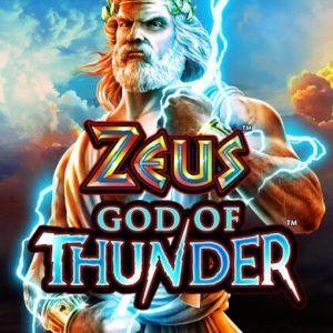 Zeus God of Thunder logo