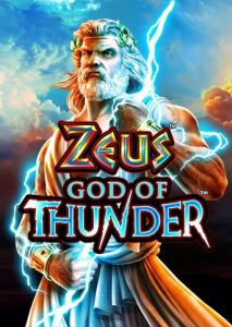 Zeus God of Thunder logo
