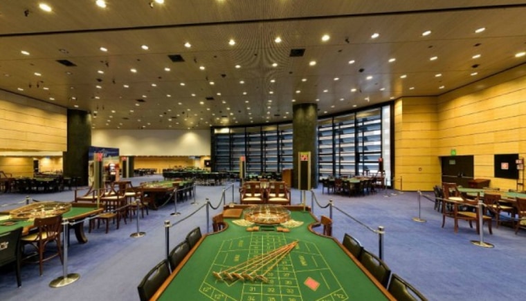 speelzaal in het Casino di Campione