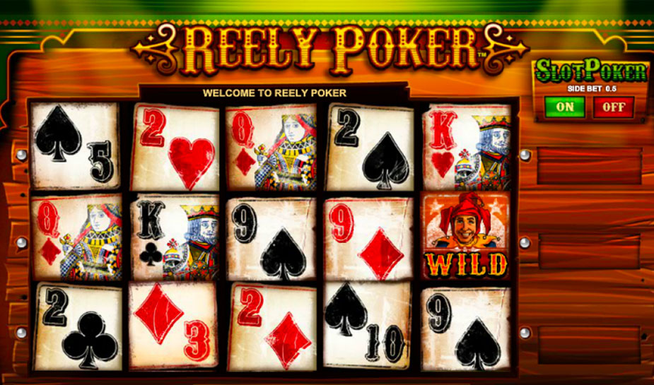 reely poker slot