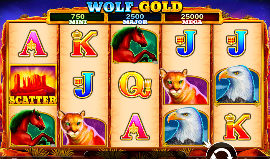 wolf gold slot