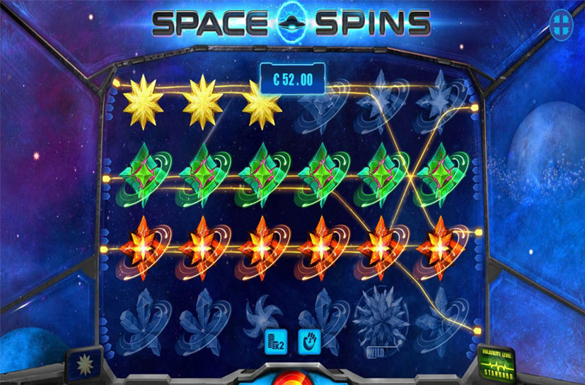 space spins slot