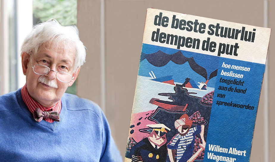 willem wagenaar met boek