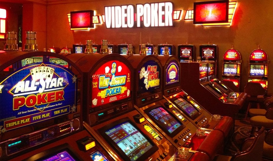 Video poker in casino