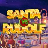 santa vs rudolf logo
