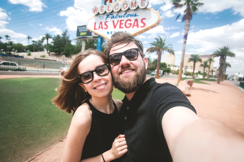 Wat te doen in Las Vegas selfie sign