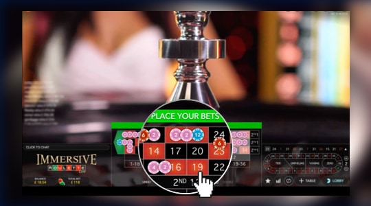 Spreid de inside en outside bets