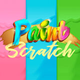 Paint scratch logo