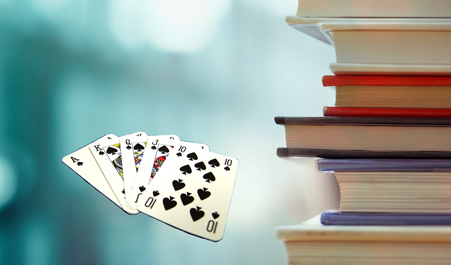 het woord poker
