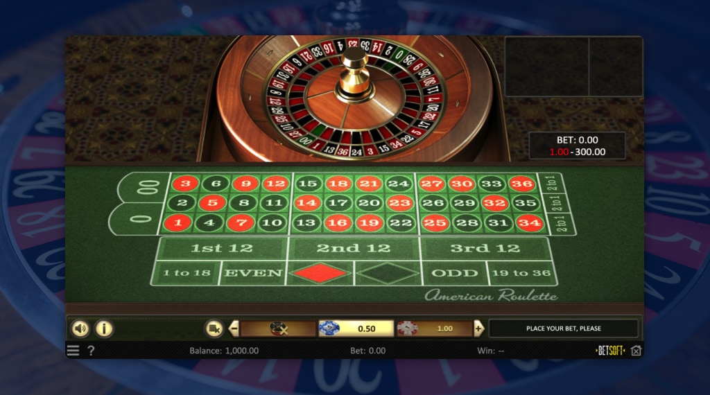 uitstraling van American Roulette