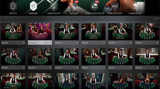 Blackjackspel kiezen