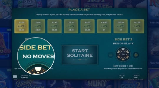 Kies de side bets