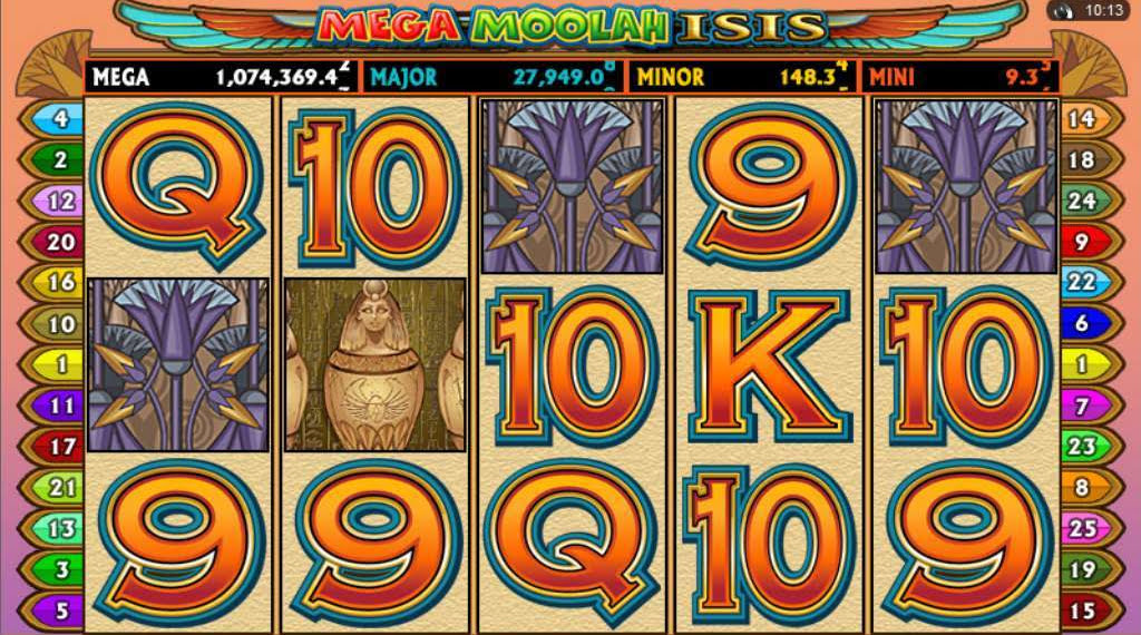 Mega Moolah Egyptische versie