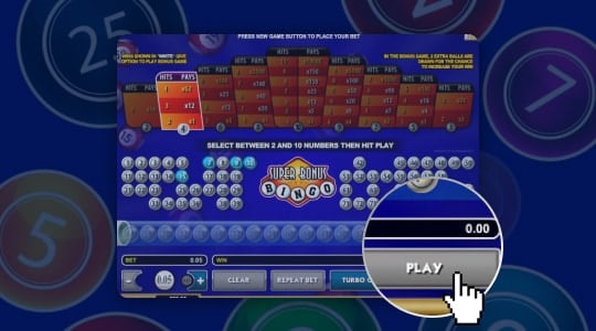 Start het spel 