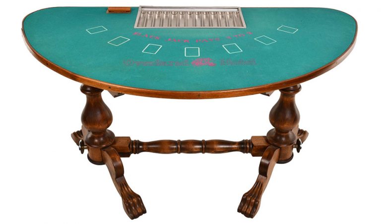 blackjack tafel voor blackjack mancave