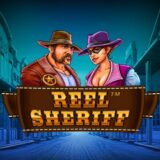 Reel Sheriff slot logo