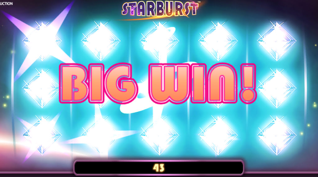 Big win op Starburst