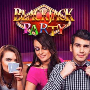 Blackjack party logo