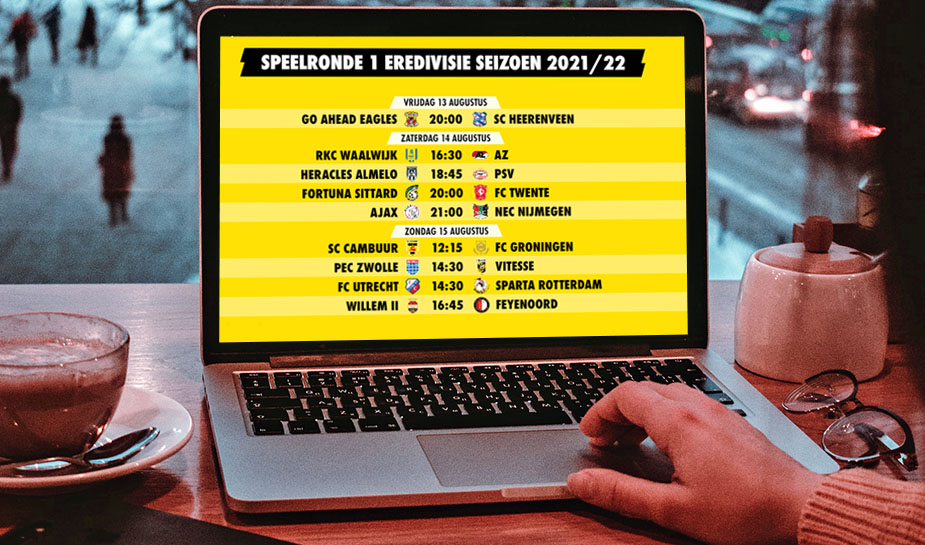 Eredivisie voetbal seizoen 21-22