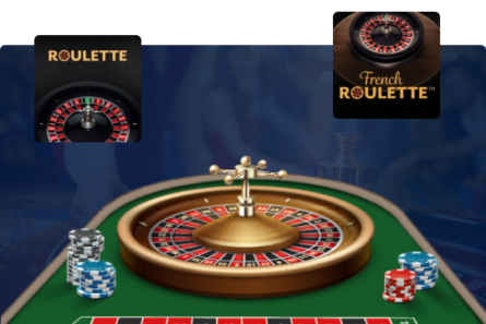 De roulette tafel