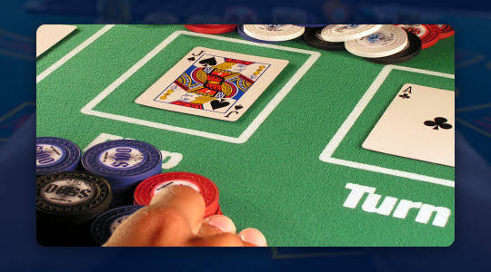 turn river en bluffen