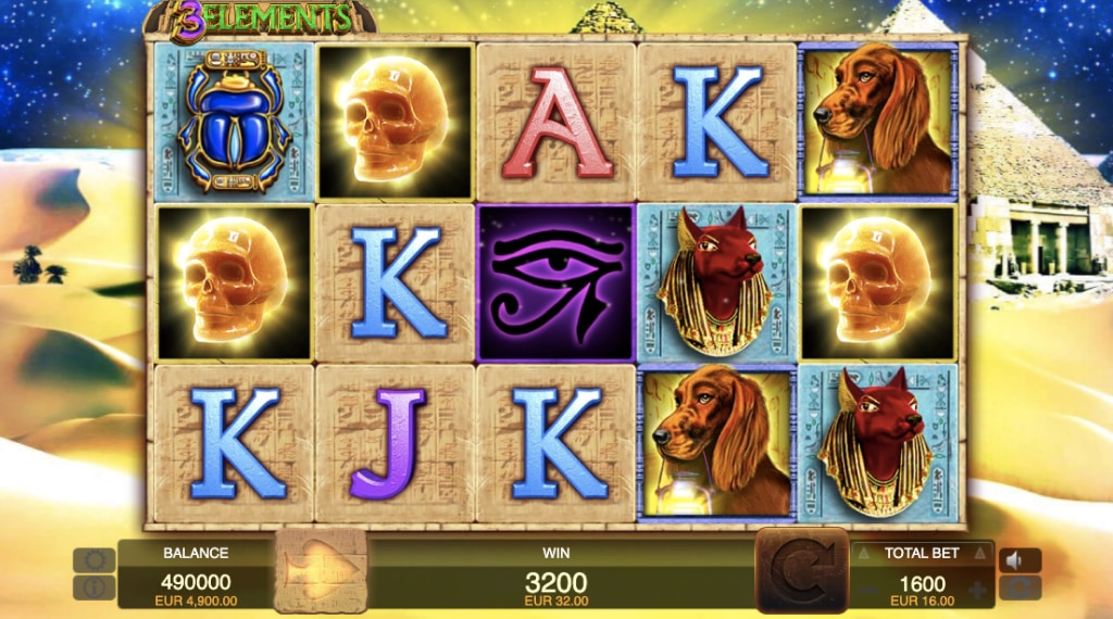 Bonus 3 elements slot