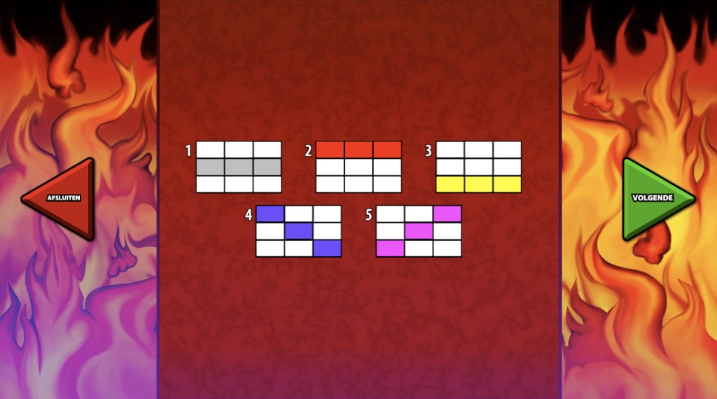 Spelregels 7s to burn slot