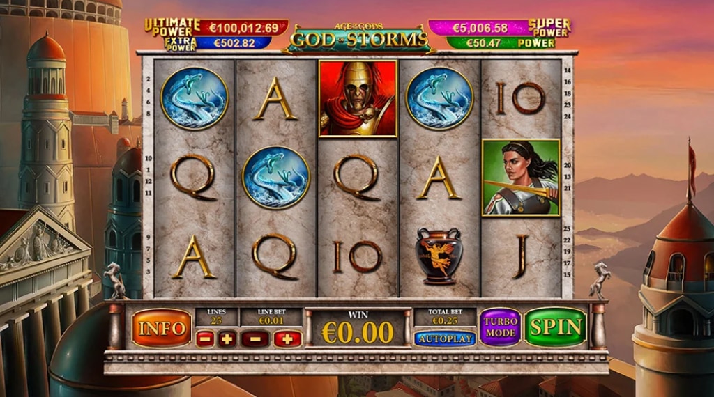 Spelregels age of the gods-god of storms slot