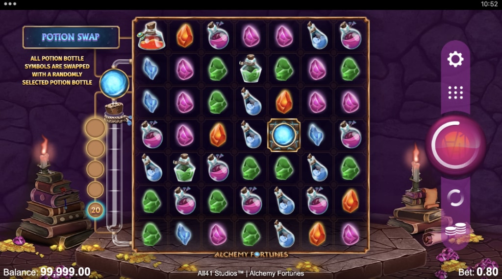 Spelregels alchemy fortunes slot