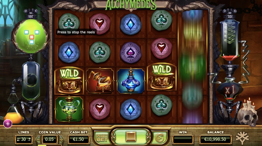Spelregels alchymedes slot