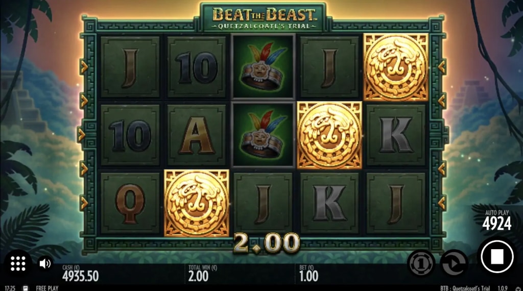 Bonus van Beat the Beast: Quetzalcoatl's Trial