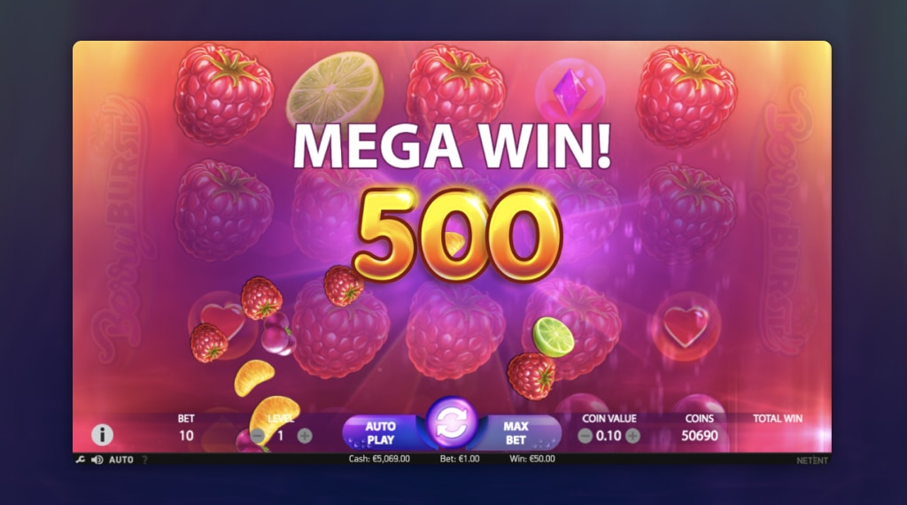 Symbolen Berryburst slot