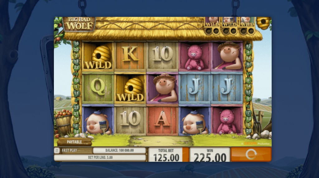 Reels big bad wolf slot
