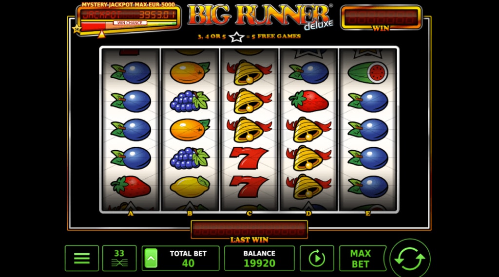 Spelregels big runner slot