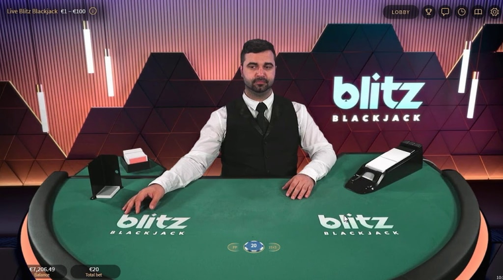 Spelregels blitz blackjack live