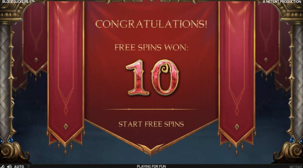 Scatter shot feature blood suckers 2 slot