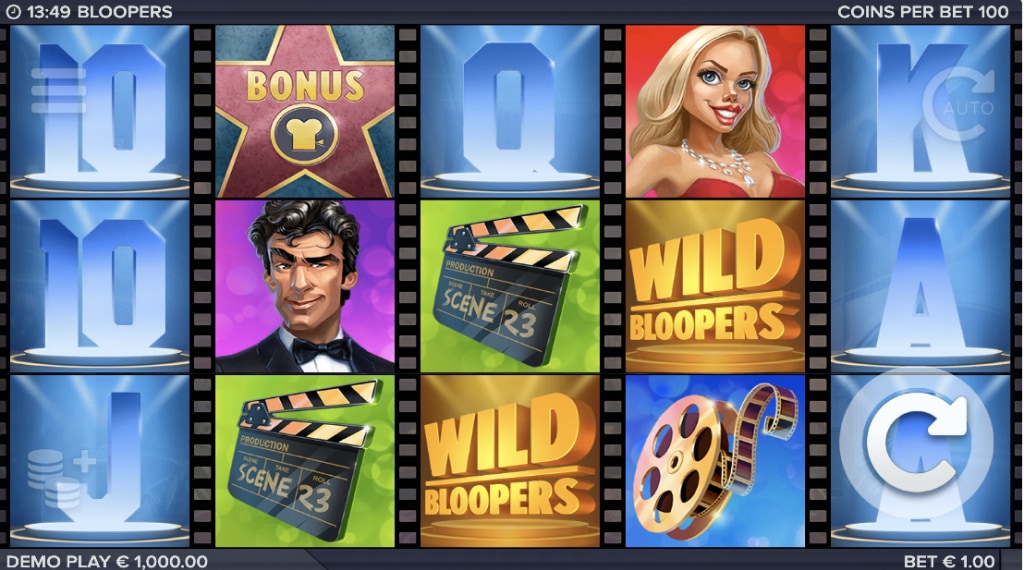 Speluitleg bloopers slot