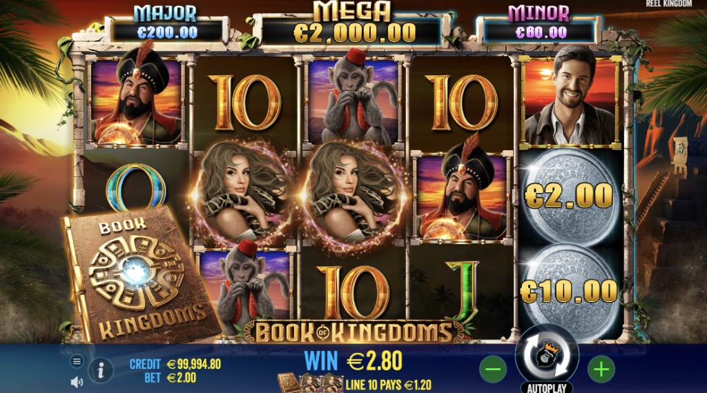 Bonus book of kingdom slot