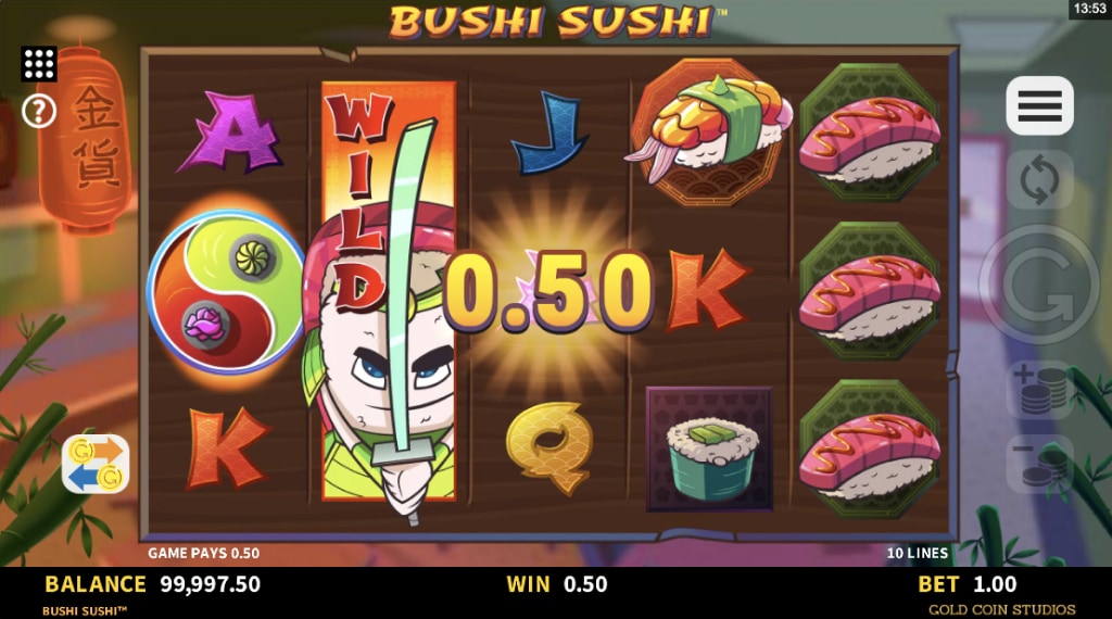Bonus van Bushi Sushi