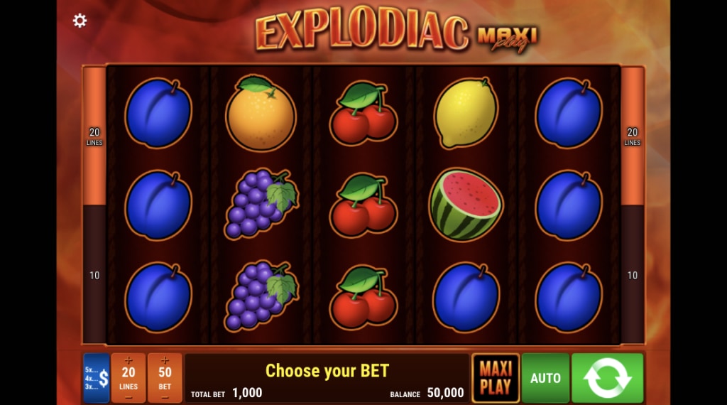 De vormgeving van Explodiac