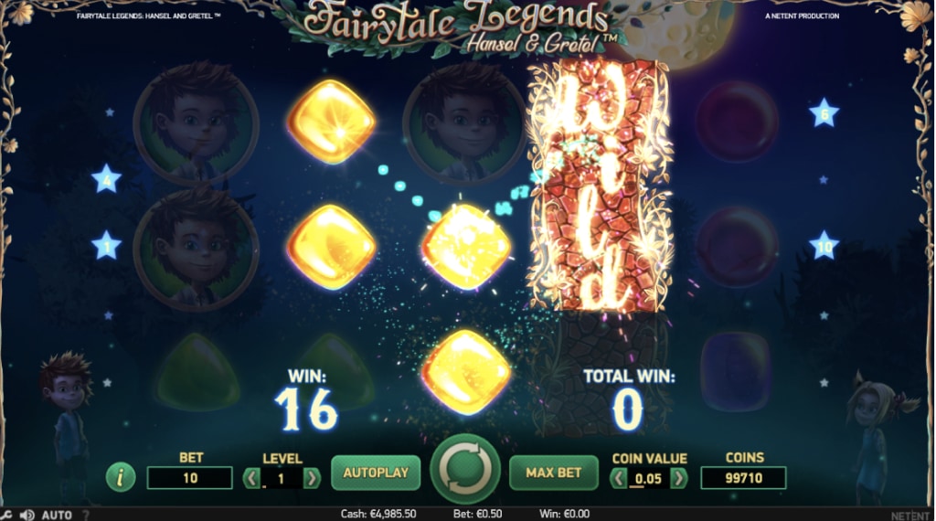 Extra feature van Fairy tale legends: Hansel and Gretel