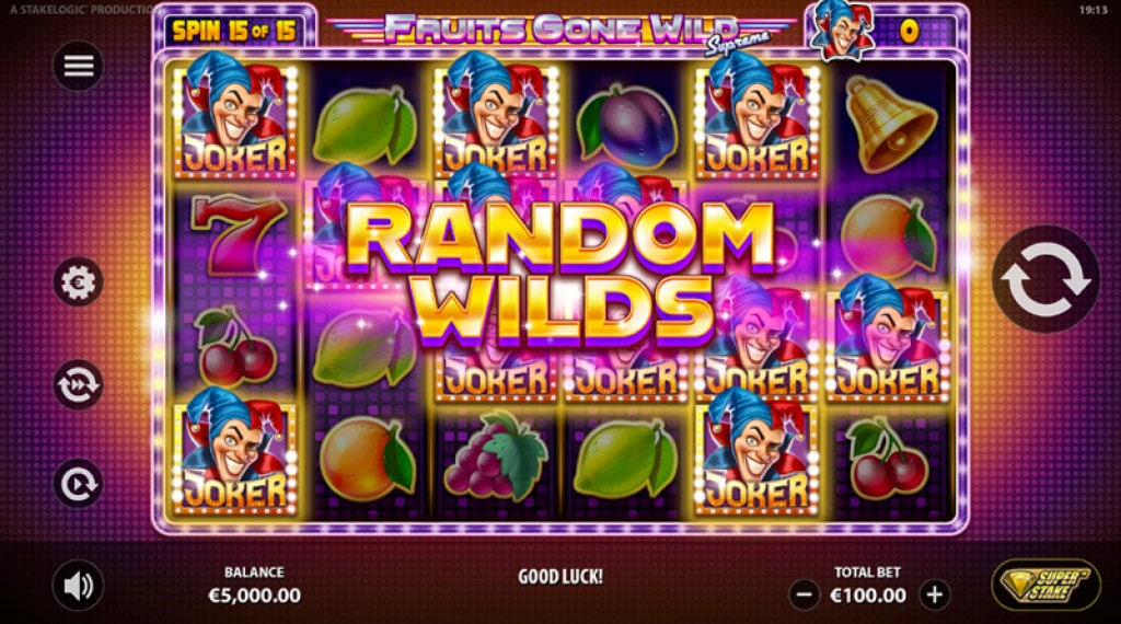Symbolen in Fruits Gone Wild Supreme