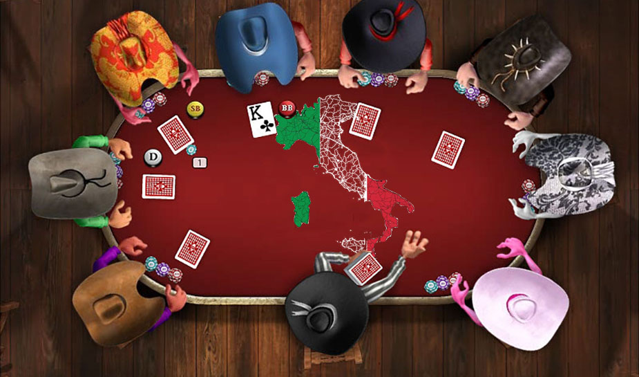 Poker spelen in Italië
