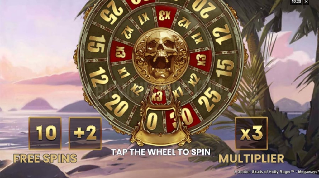 Bonus 8 golden skulls slot