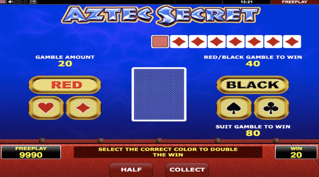 Gamble aztec secret slot