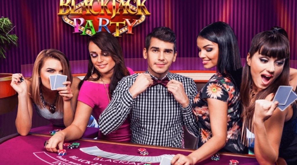 Feest blackjack party slot