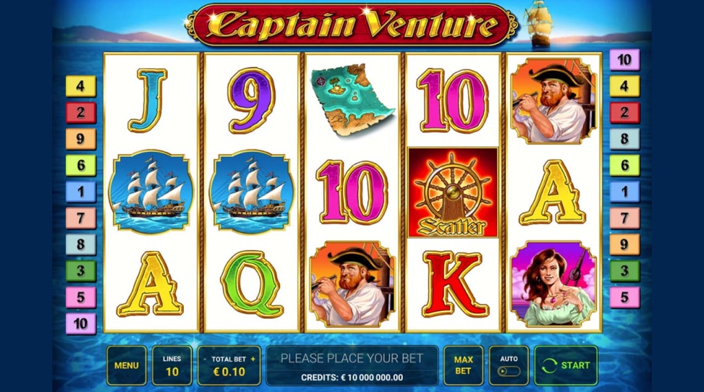 Uitstraling captain venture slot